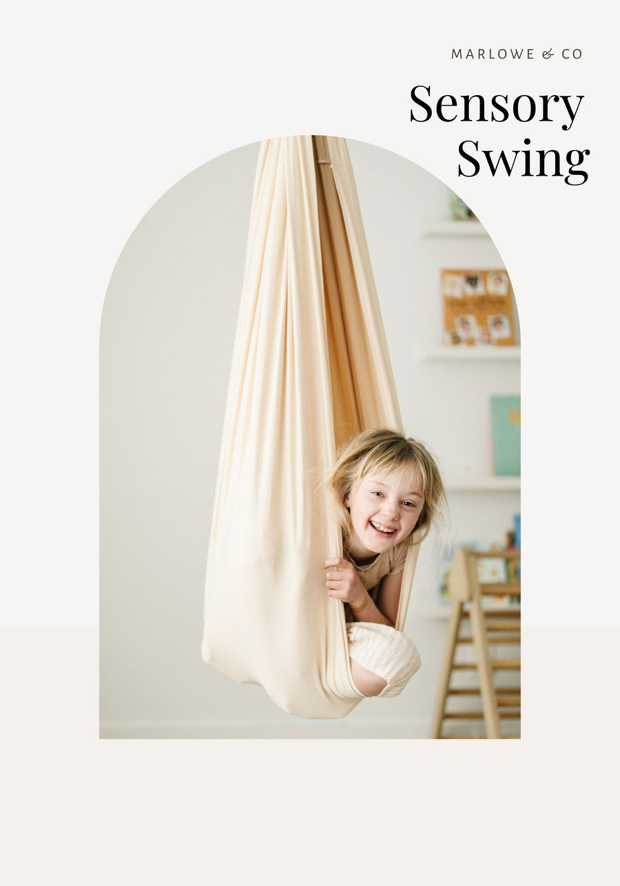 Retro Pineapple Sensory Swing