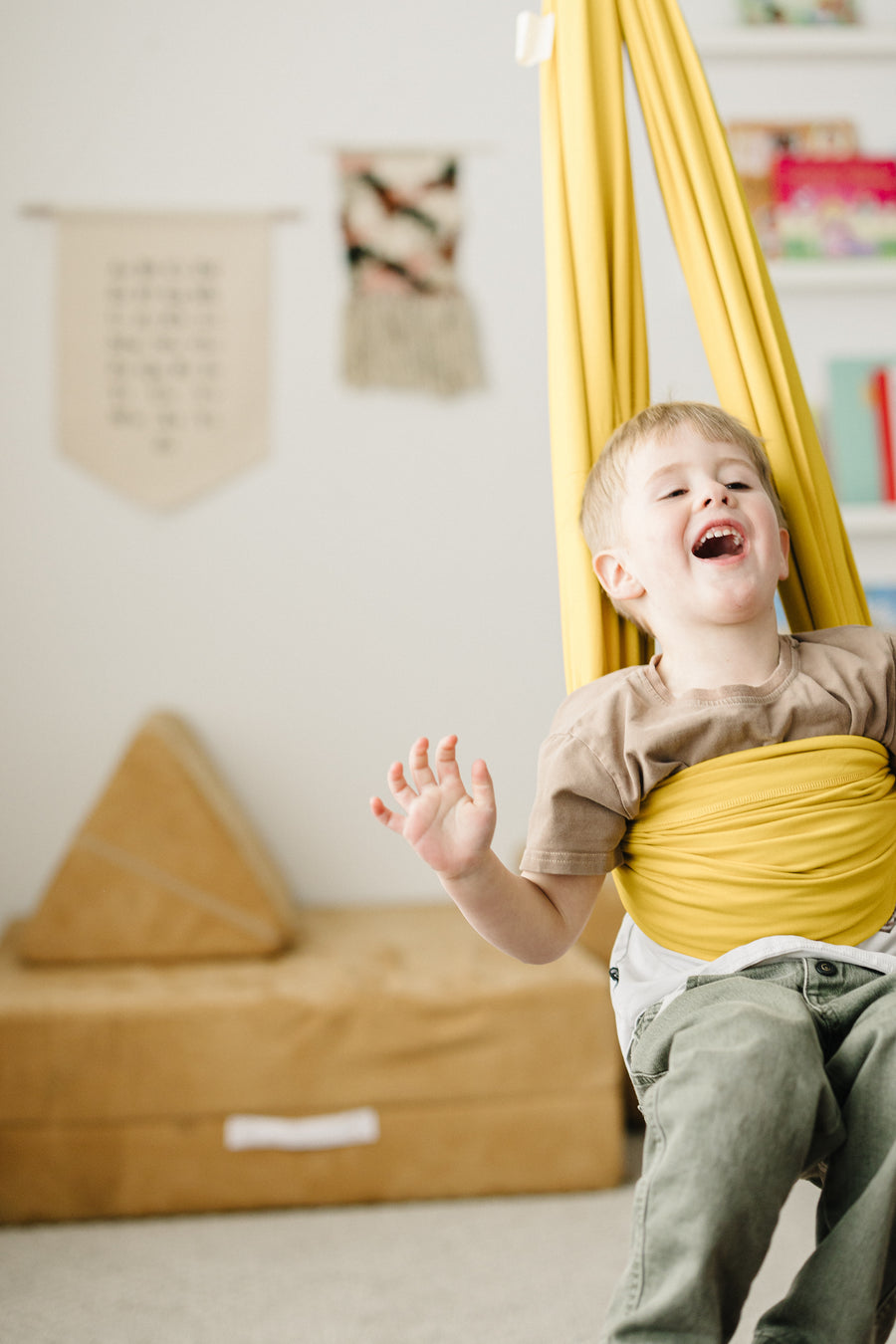 Retro Pineapple Sensory Swing