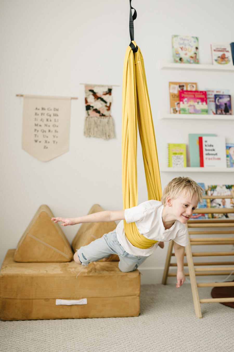 Retro Pineapple Sensory Swing