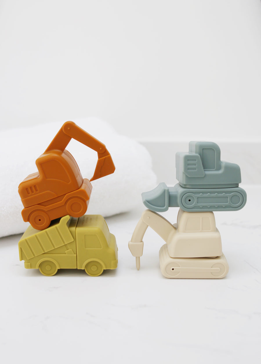 Construction Bath Toy Set