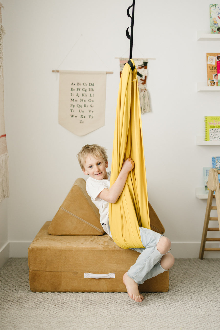 Retro Pineapple Sensory Swing