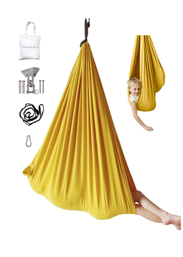 Retro Pineapple Sensory Swing