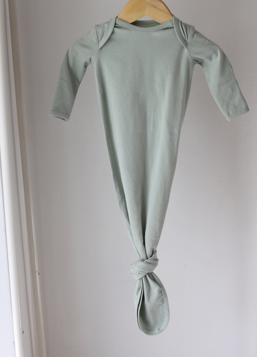 Mint Sage Knotted Gown