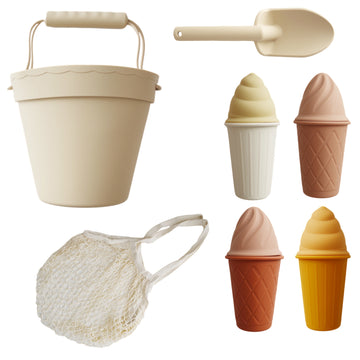 Natural Sunset Ice Cream Beach Set