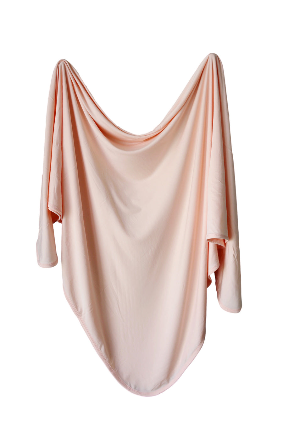 Blush Pink Bamboo Swaddle Blanket