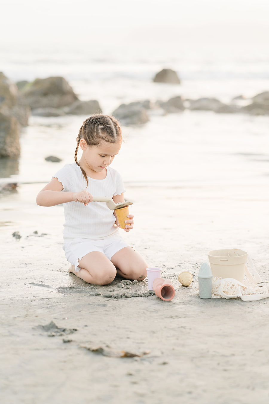 Classic Retro Ice Cream Beach Set