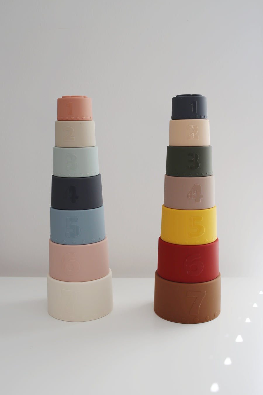 Retro Stacking Cups